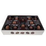 HERSHEY'S Christmas Pot of Gold Assorted Milk and Dark Chocolate Truffles Box, Candy Gift Set, 24 Total Pieces, 8.57 Ounces