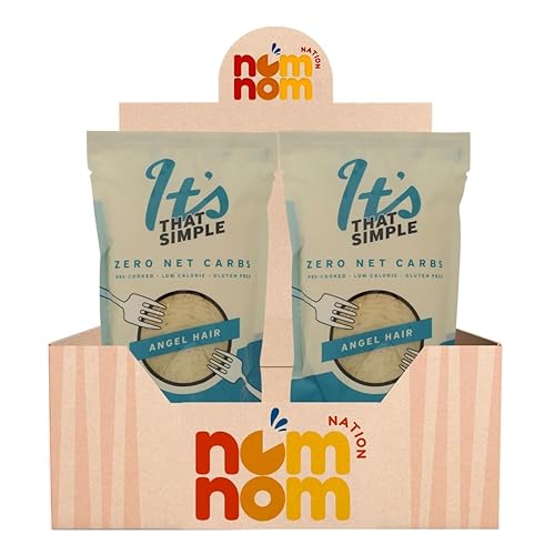 Its That Simple Pasta Angel Hair 9.52 oz - 2 Pack Angel Hair Pasta - Low Carb Pasta and Low Carb Noodles - Spaghetti Noodles Style No Carb Pasta - Low