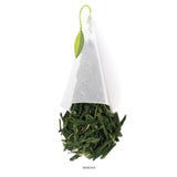 Tea Forte Sencha Green Tea Event Box, Bulk Pack of 48 Pyramid Infuser Tea Sachets for All Occasions