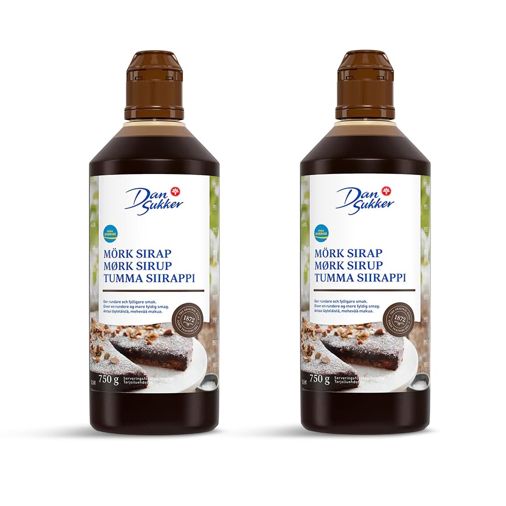 Swedish Dark Baking Syrup - Dan Sukker (2-Pack)