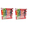 Smarties Candy Canes, Fruity Flavors, 12 Count, 2 Pack