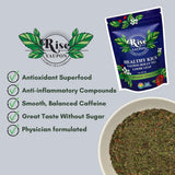 Rise Yaupon America's Classic Yaupon Holly Tea, 1 oz Loose Leaf Tea, Made with 100% Florida-Grown Yaupon Holly, Naturally Caffeinated, Never Bitter