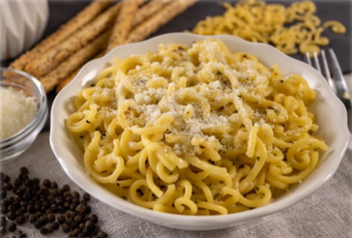 Alessi 4 Minute Pasta (Cheese & Black Pepper, 6.35 Ounce (Pack of 1))