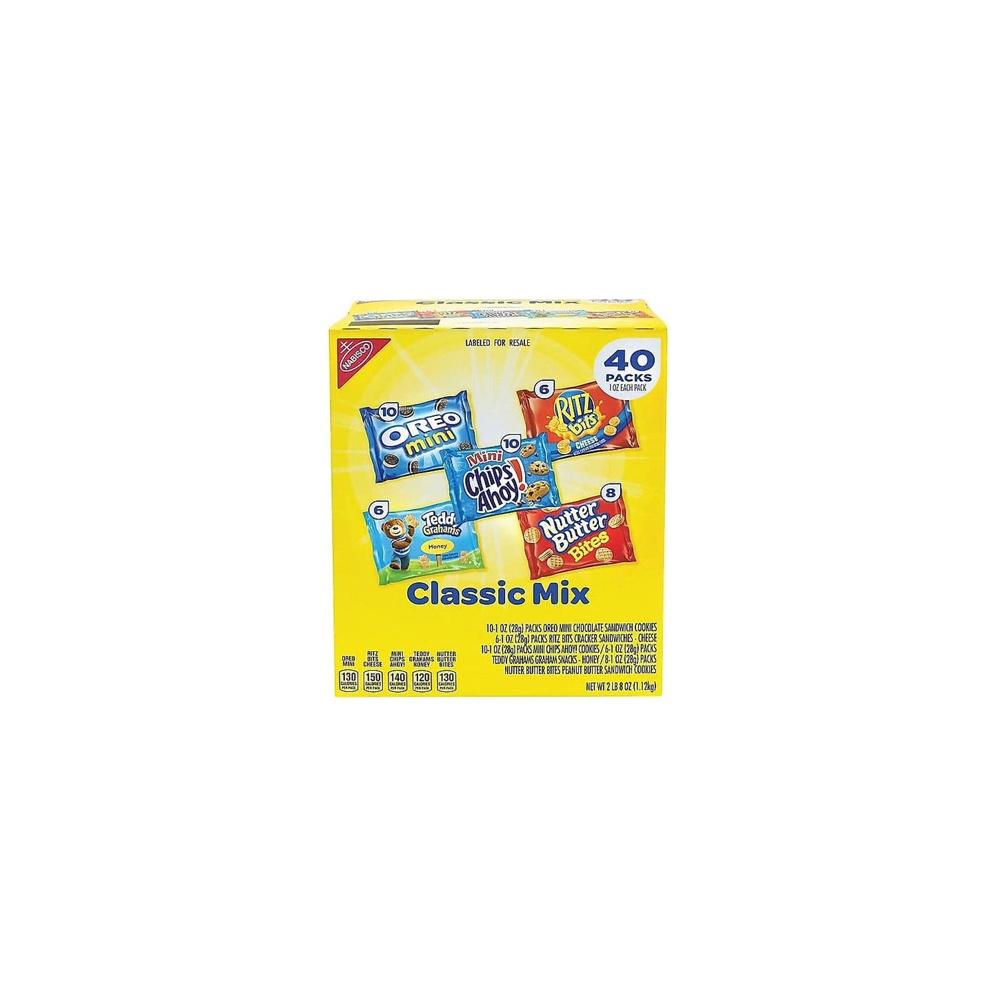 Nabisco Classic Mix Cookies, Assorted, 1 oz., 40/Pack (220-00086)