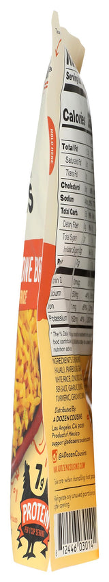 A Dozen Cousins Bone Broth Spanish Yellow Rice, 8 OZ