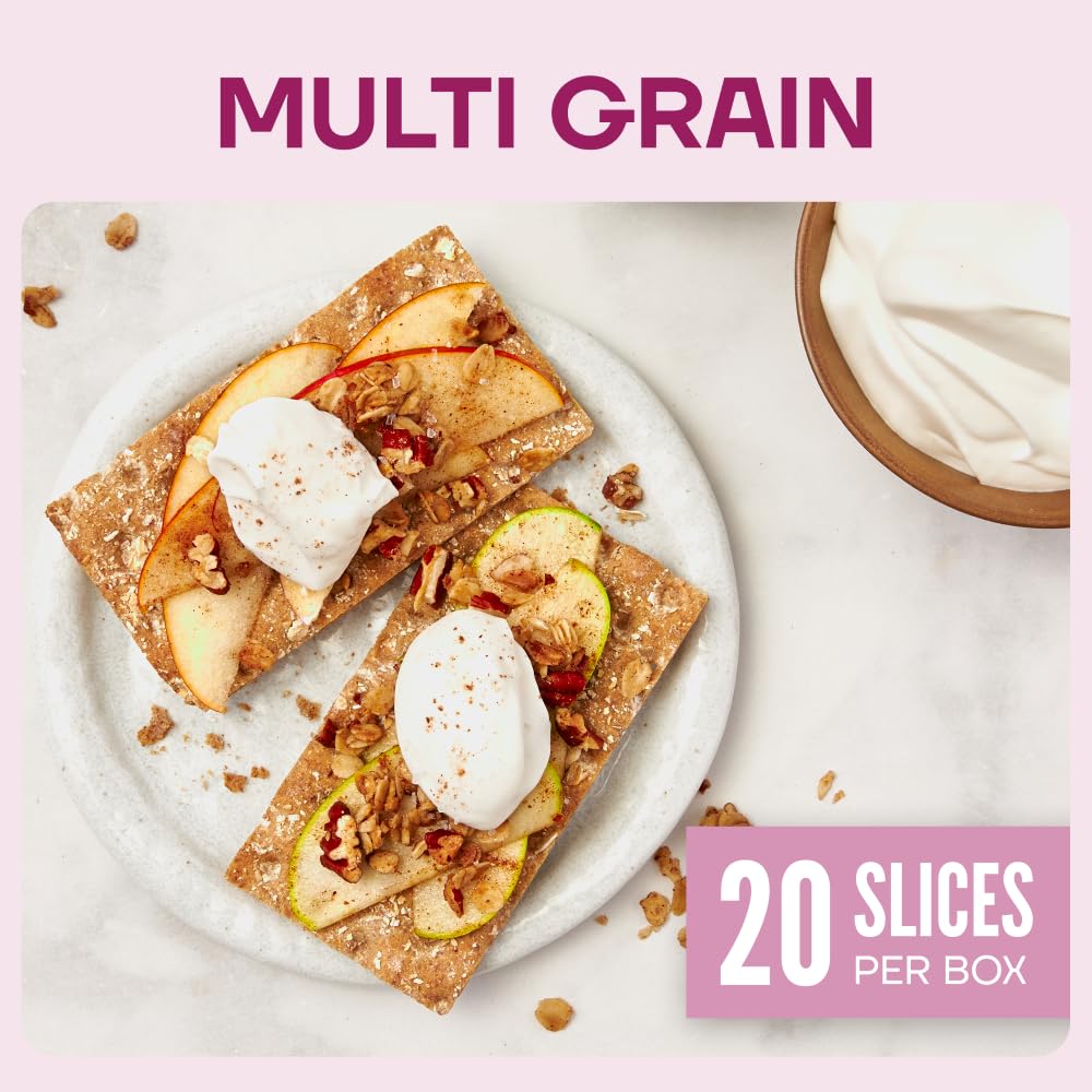 Wasa Multi Grain Crispbread, 9.7 oz, Crackers, Non-GMO Ingredients, Good Source of Fiber