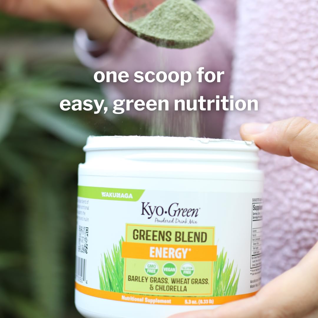 Kyo-Green Greens Blend Energy*, Powdered Drink Mix, 5.3 oz