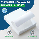 Smart Strips™ - Laundry Detergent Strips (100 Loads) - Hypoallergenic, Eco Friendly, Plastic-Free and Compostable Laundry Sheets. Ultra-Concentrated