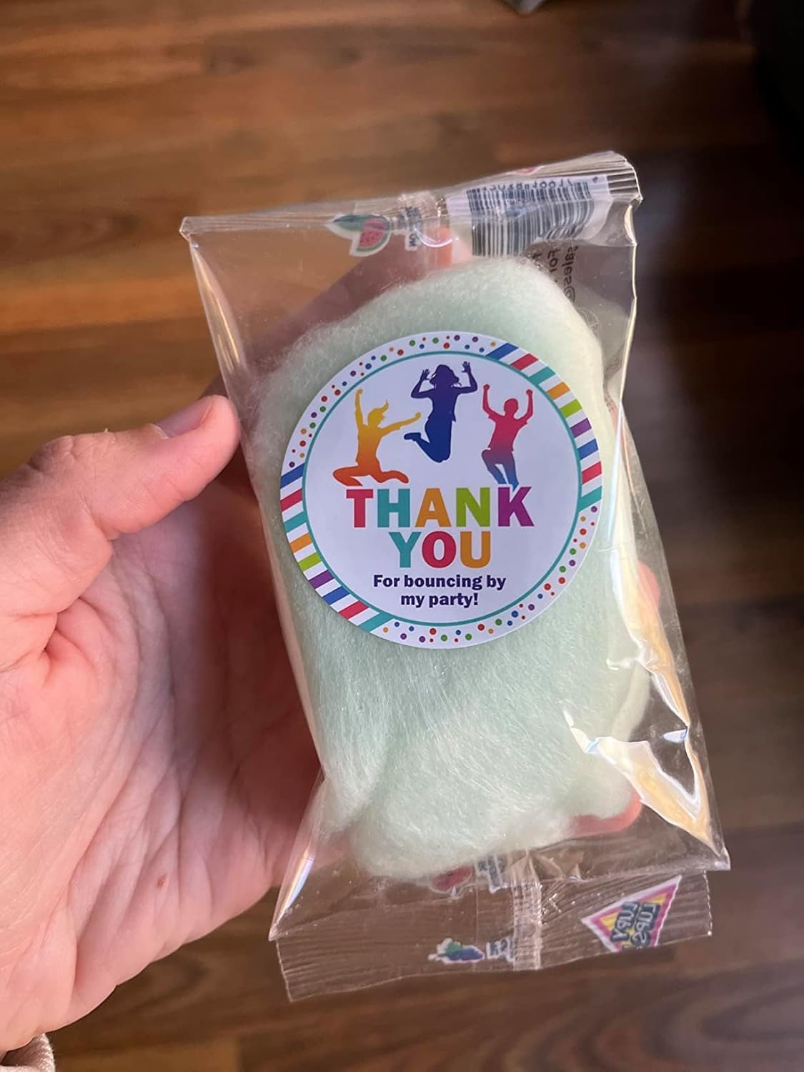 Lupy Lups! Cotton Candy Party Pack - Individually Wrapped Small bags, 0.5 oz Each - Perfect for Stockings, Treats, Party Favors, Buffet Tables,