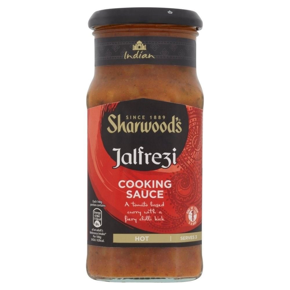Sharwood's Cooking Sauce - Spicy Jalfrezi (420g) - Pack of 2