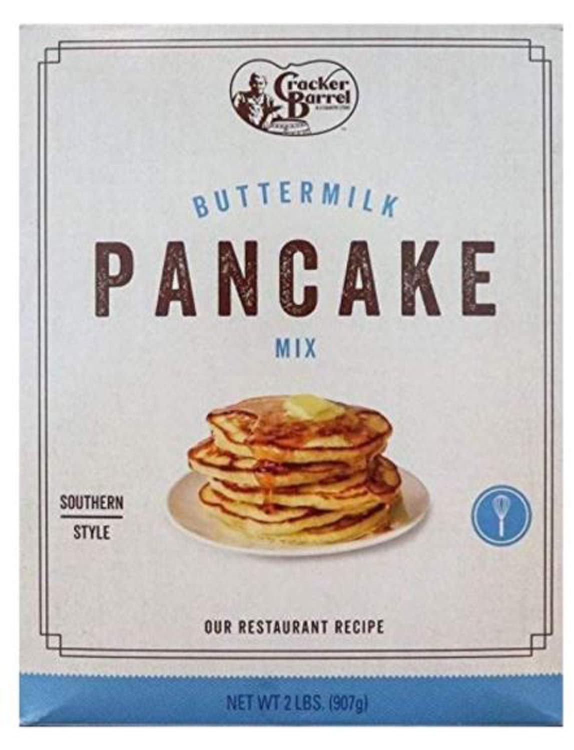Cracker Barrel Pancake Mix Set! Includes Pancake Syrup and 2 Pancake Mix! Pure Natural Syrup & Buttermilk Pancake Mix! Delicious and Tasty Breakfast! Choose Your Set! (Pancake Mix & Syrup)