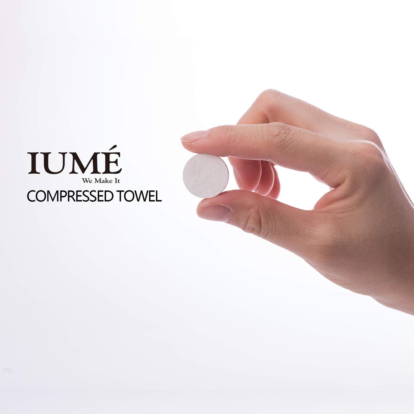 IUMÉ Compressed Towel, Baby Wipes Wet Wipes Travel Disposable Napkins Mini Magic Coin Tissues Portable for Camping Home Beauty Travel Sports Outdoor
