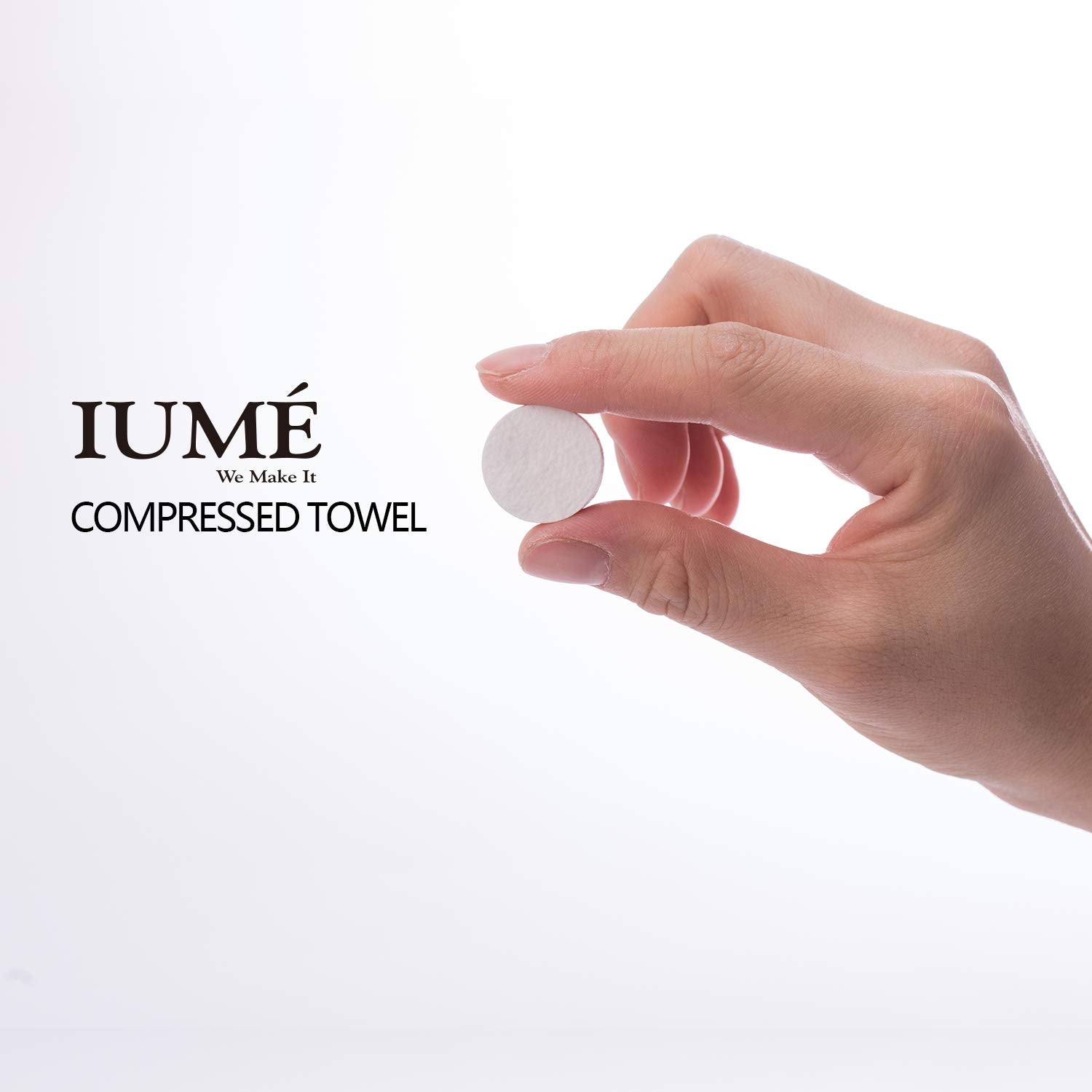 IUMÉ Compressed Towel, Baby Wipes Wet Wipes Travel Disposable Napkins Mini Magic Coin Tissues Portable for Camping Home Beauty Travel Sports Outdoor