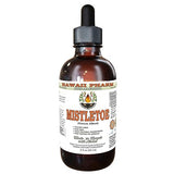 Hawaii Pharm Mistletoe Alcohol-Free Liquid Extract, Professional Grade, Small Batch Crafted Mistletoe (Viscum Album) Dried Herb Glycerite Natural