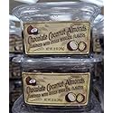 Trader Joe Chocolate Coconut Almonds 12oz 310g (Two Tubs)