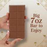 Dubai Chocolate Bar Pistachio - 7 oz Dessert with Pistachio Cream & Kataifi Filling | Gourmet Dubai Chocolate Filling | Elegant Gift Chocolate