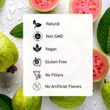 Pink Guava Powder 227 g (8oz) | Instant Drink Mix Guava Powder for Juice, Cake | Gluten-Free, Natural, No Preservatives By Hebhac Herbals