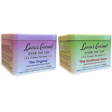 Laura’s Gourmet, Over The Top Savory Seasoned Ancient Grain Blends, "The Original" and “The Southeast Asian,” Combo 10 oz. Tins, 2 Pack, All-Natural