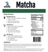 Royal Flavorings Matcha Green Tea Premium Flavored Frappe Drink Mix for Blended, Iced or Hot Drinks, Stand up Resealable Bag 3 Lb.
