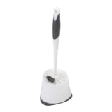 Clorox Under-Rim Toilet Bowl Brush with Corner Storage Caddy, 16 x 5 x 5.5 in