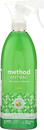 Method Antibacterial All-Purpose Cleaner Spray, Bamboo, Kills 99.9% of Household Germs, 28 Fl Oz
