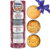 Spice, Nice & Everything Seasonings: Taco, Pizza, Popcorn | Gift Packaged Set of 3 | All Natural, Non GMO Seasoning | Gourmet Spice Blends & Rubs |