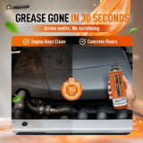 Nanoskin Heavy-Duty Citrus Cleaner & Degreaser Concentrate 5 Gallon, Low-Foam Solvent, Dilutes up to 1:32, Cuts Grease Tar Adhesives, Safe on Metal