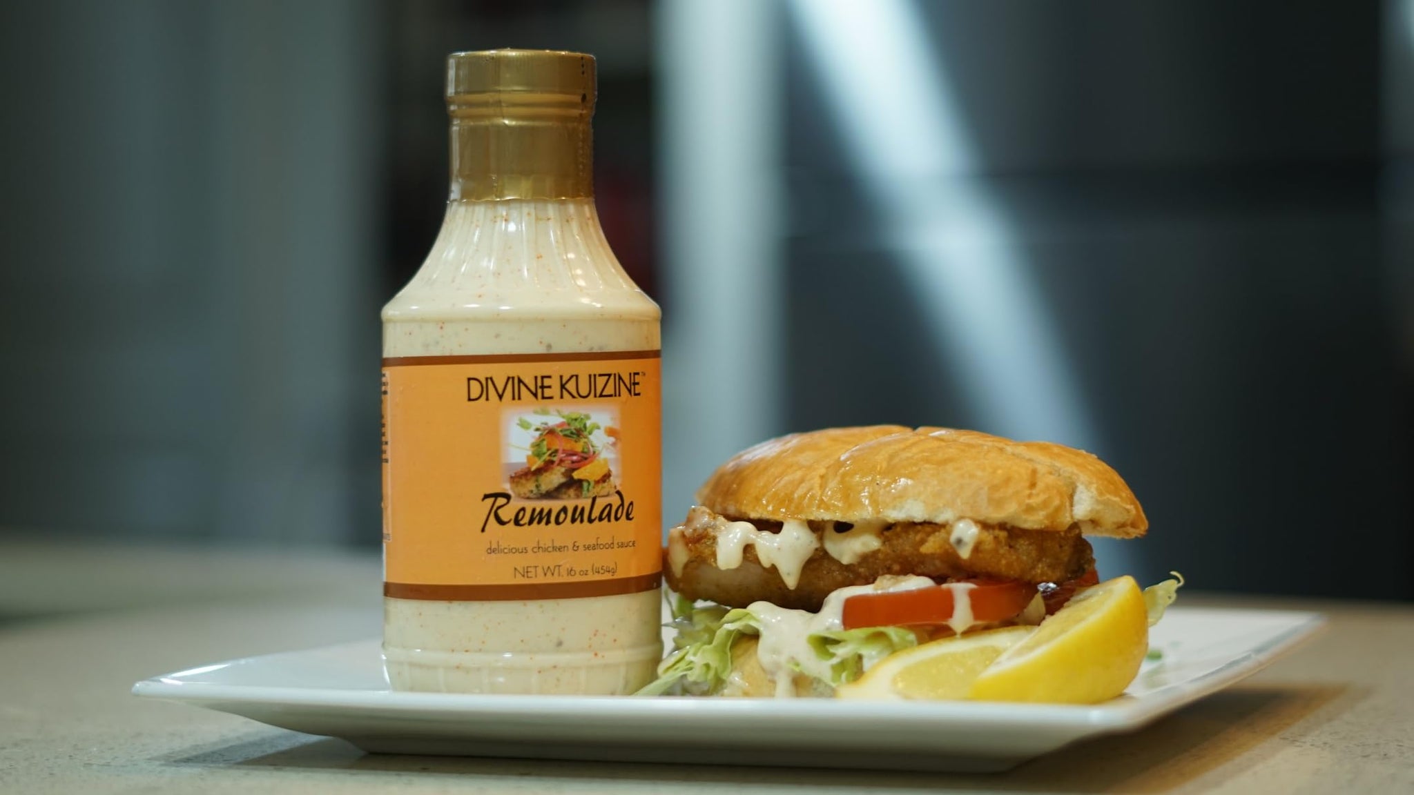 Divine Kuizine Remoulade Sauce | Louisiana-Style Spread & Dip for Seafood | Dressing for Food | Tartar Sauce | Creole-inspired Dip | 2x spicy sauce |