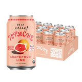 De La Calle Tepache - Grapefruit Lime - Modern Mexican Soda - Craft Fermented Pineapple Sparkling Beverage - Certified Organic, Non-Alcoholic, Healthy