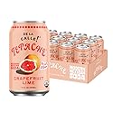 De La Calle Tepache - Grapefruit Lime - Modern Mexican Soda - Craft Fermented Pineapple Sparkling Beverage - Certified Organic, Non-Alcoholic, Healthy