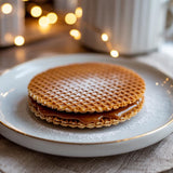 Rip Van Wafels Snickerdoodle Mini Stroopwafels - Low Carb, Low Sugar, Keto Friendly Snacks - Non-GMO, Healthy Office Snack & Breakfast Treat - 32 Pack