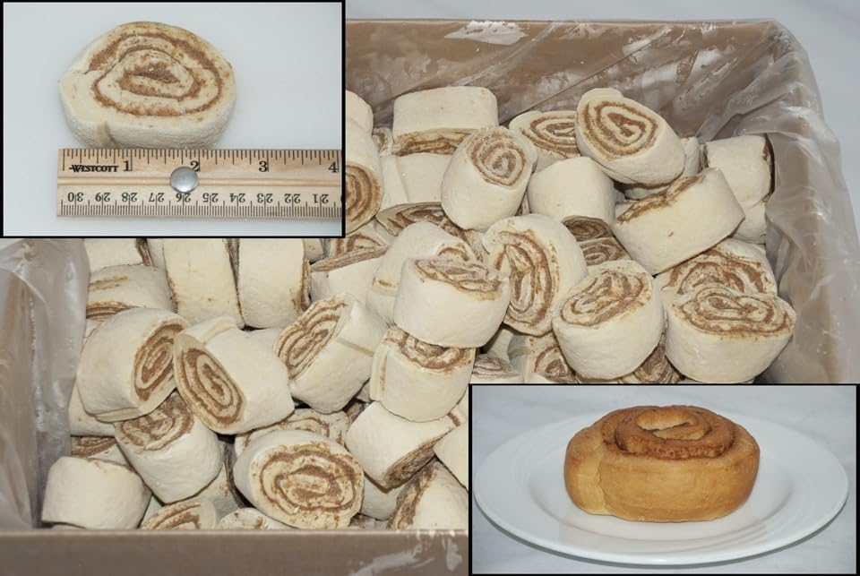General Mills Pillsbury Best Unbaked Cinnamon Roll Dough, 2.5 Ounce - 180 per case.