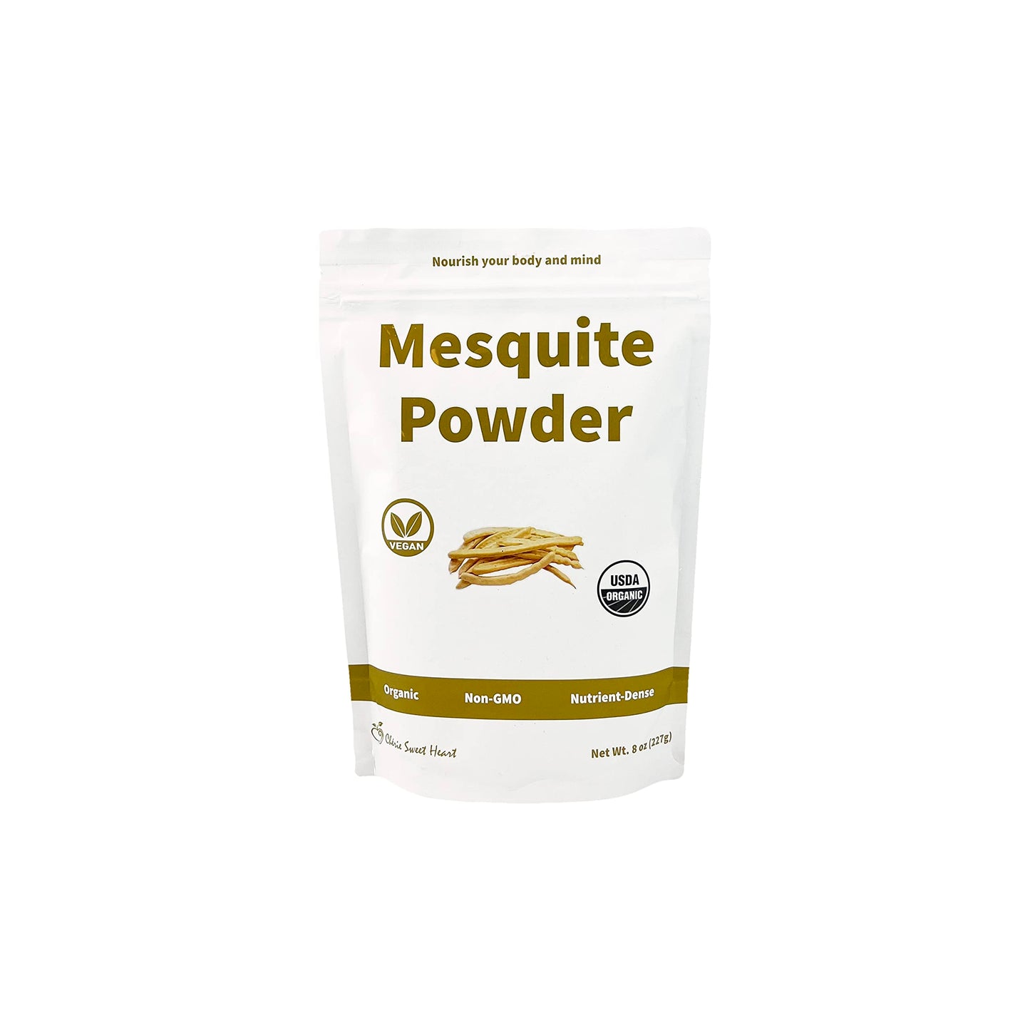 Cherie Sweet Heart Organic Powder, Mesquite, Non-GMO, Vegan, Gluten-Free, 8 Ounce