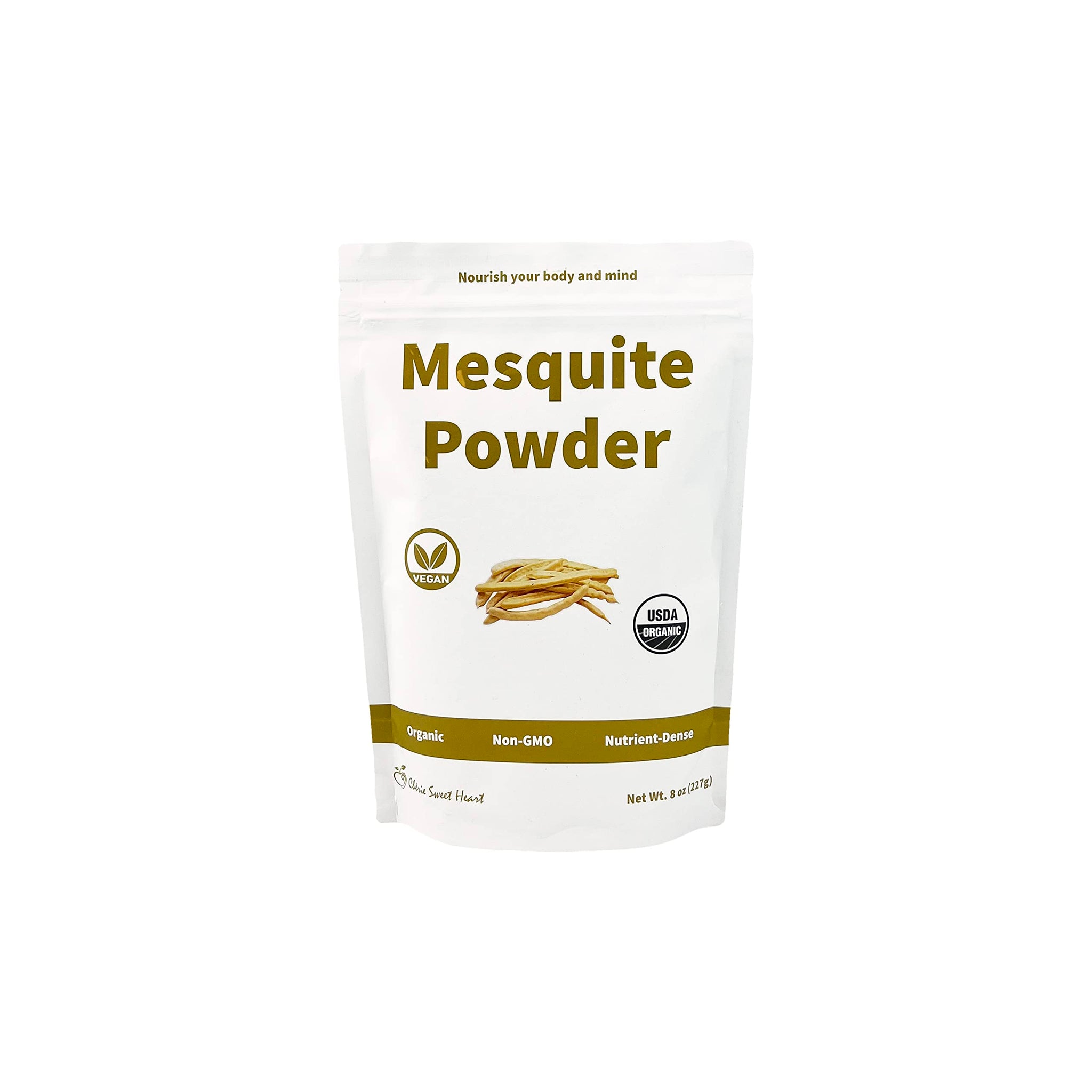 Cherie Sweet Heart Organic Powder, Mesquite, Non-GMO, Vegan, Gluten-Free, 8 Ounce