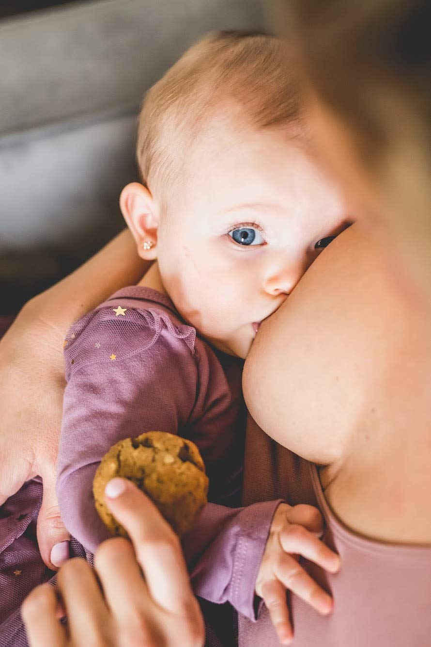 MilkBliss Lactation Cookies Mix- Oatmeal Raisin Breastfeeding Cookie Supplement Support for Breast Milk Increase- 15oz