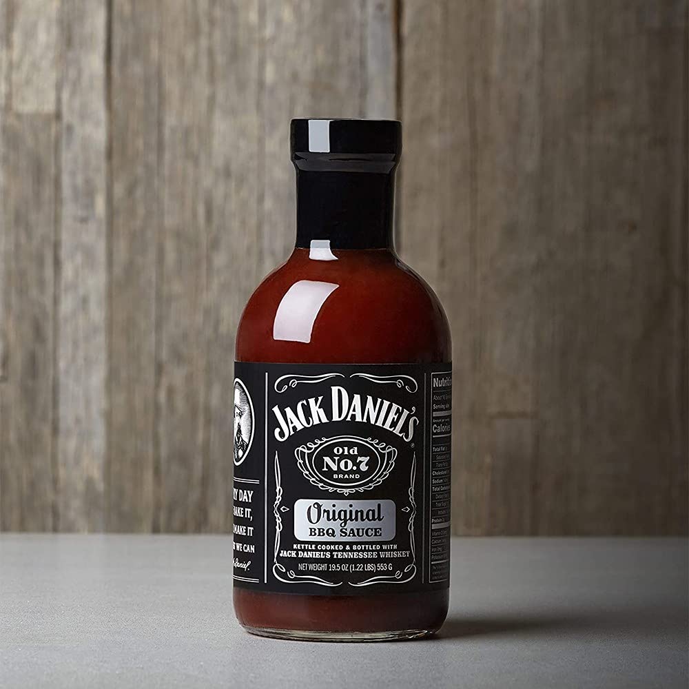 Jack Daniel's BBQ Sauce, Old No. 7 Recipe, 19 Ounce (Pack of 2)