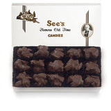 See's Candies 1 lb Dark Pecan Bud (White Wrap)