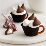 Candykrave Hershey'es Hot Cocoa Kisses Mother Days Chocolate Candy - 1lb (100 pcs) Bulk Pack of Chocolate kisses Mothers Day Candy, Bulk candies