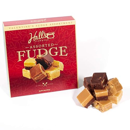 "Be My Valentine" Assorted Fudge Gift Box, 1 Pound