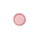 Creative Converting Touch of Color Plastic Lunch Plates Party Supplies, 7", Classic Pink, 20ct