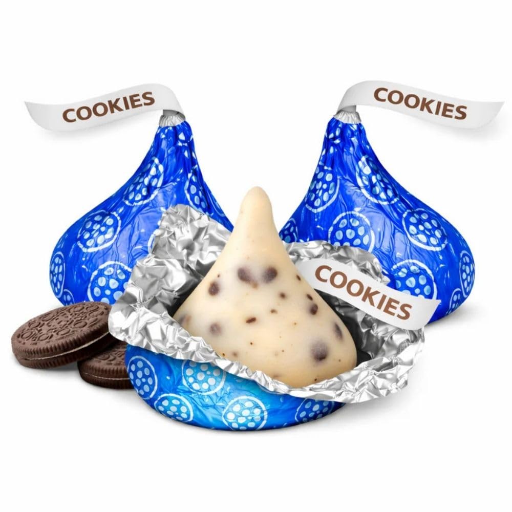 Cookies and Creme Chocolate Candy Pieces Bulk Bag - 1 lb (Approx. 90 pieces)