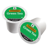 Twinings Pure Green Tea K-Cup Pods for Keurig, 24 Count (Pack of 2), Smooth Flavour, Enticing Aroma, Caffeinated, Enjoy Hot or Iced