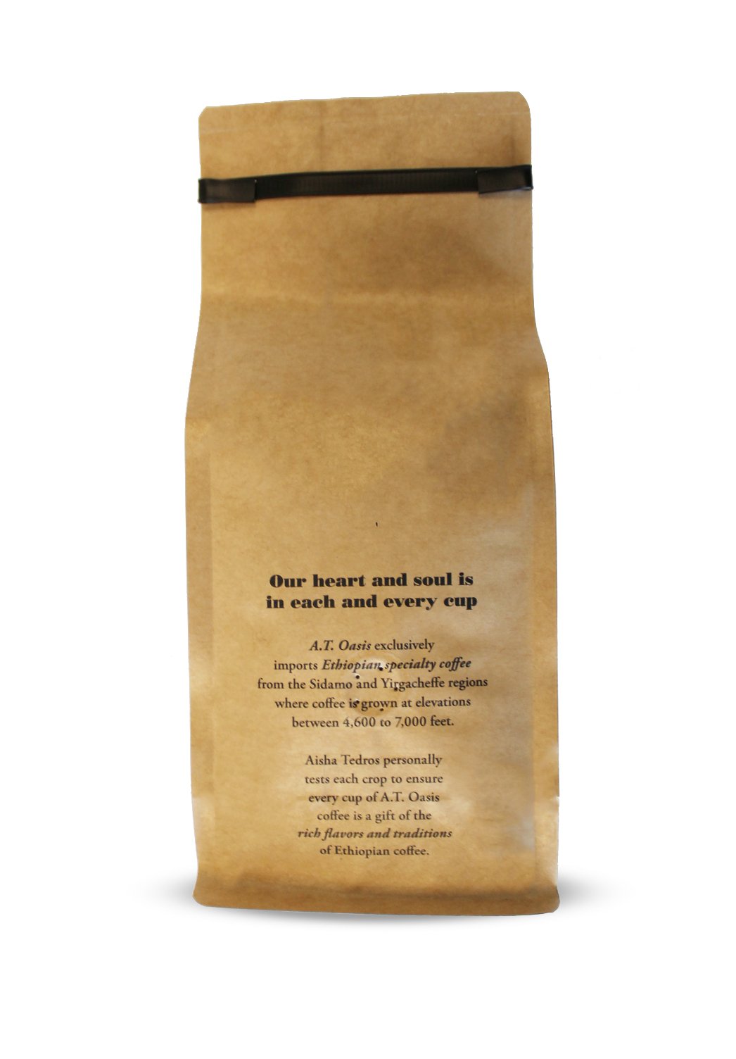 Sidamo Ethiopian Coffee ~ Whole Bean ~ 100% all natural ~ Arabica bean