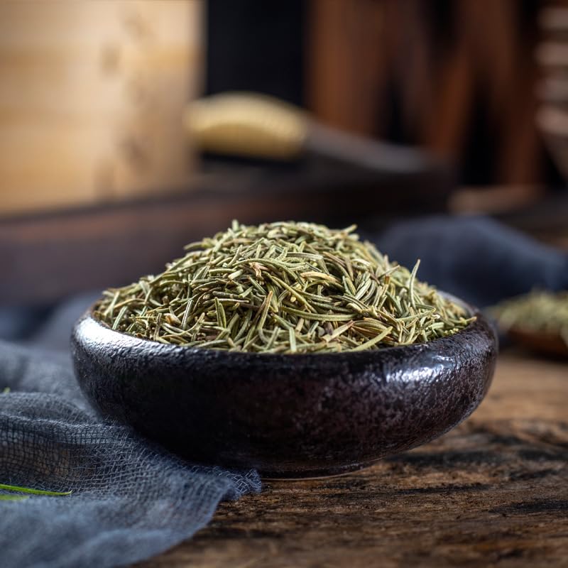 Zercumm Rosemary Grinding Edible Baking at Home Steak Pasta Spice Grilled Meat Western Pizza