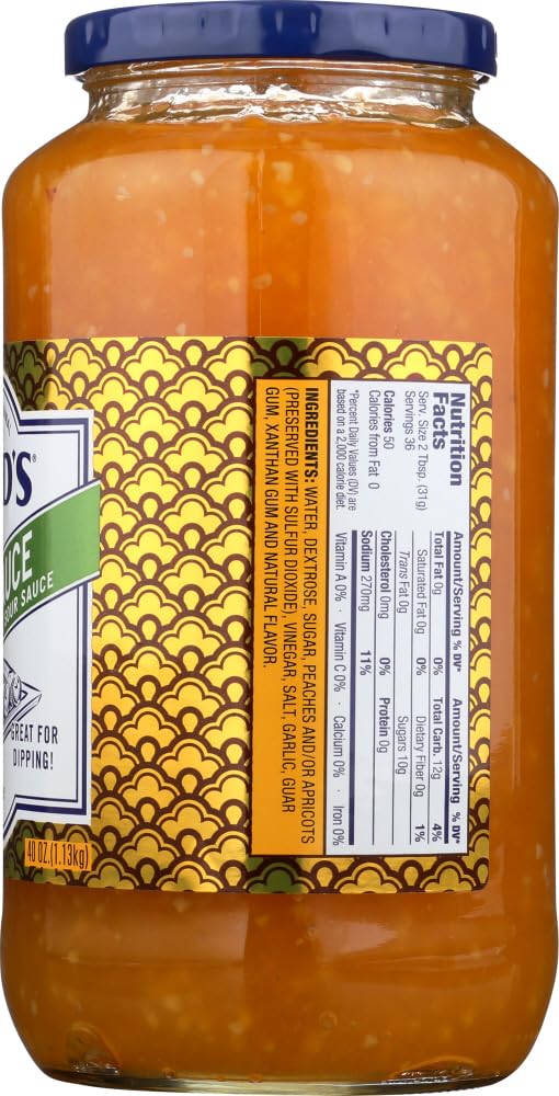 Golds, Sauce Duck Garlic - 40 Ounce