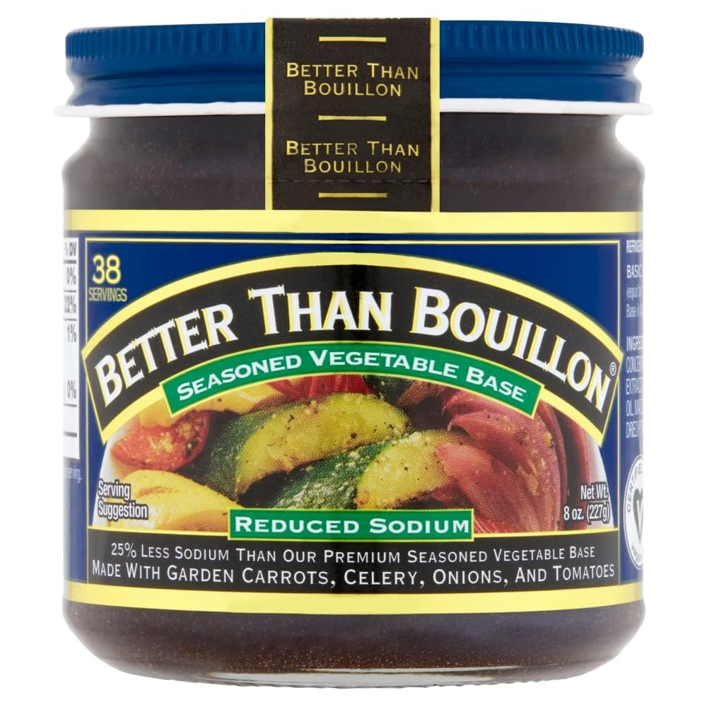 Better Than Bouillon Sauteed Onion Base + Reduced Sodium Vegetable Base (Variety Pack)