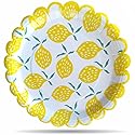 Generic 50 Lemon Disposable Paper Dinner Plates (7" Plate) for Kids, Baby, Wedding Shower, Christmas, Brunch & Garden Party Supplies
