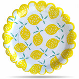Generic 50 Lemon Disposable Paper Dinner Plates (7" Plate) for Kids, Baby, Wedding Shower, Christmas, Brunch & Garden Party Supplies