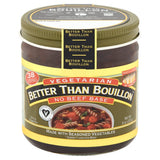 Better Than Bouillon Vegetarian No Beef Base, Made with Seasoned Vegetables, Certified Vegan, Makes 9.5 Quarts of Broth, 38 Servings 8 Ounce (Pack