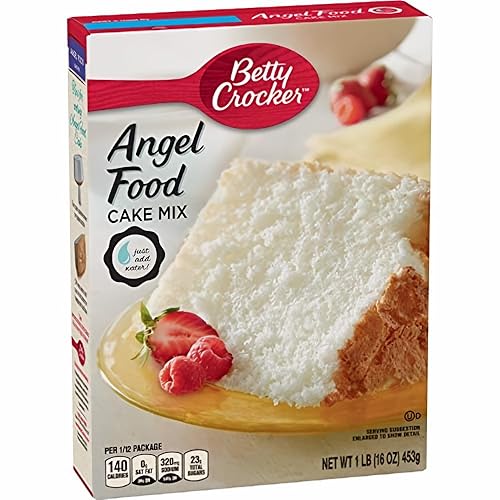 Betty Crocker White Angel Food Cake Mix - Pack Of 3 (16oz) Boxes
